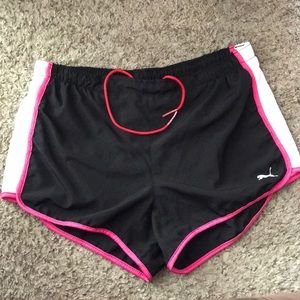 Puma lined running shorts
